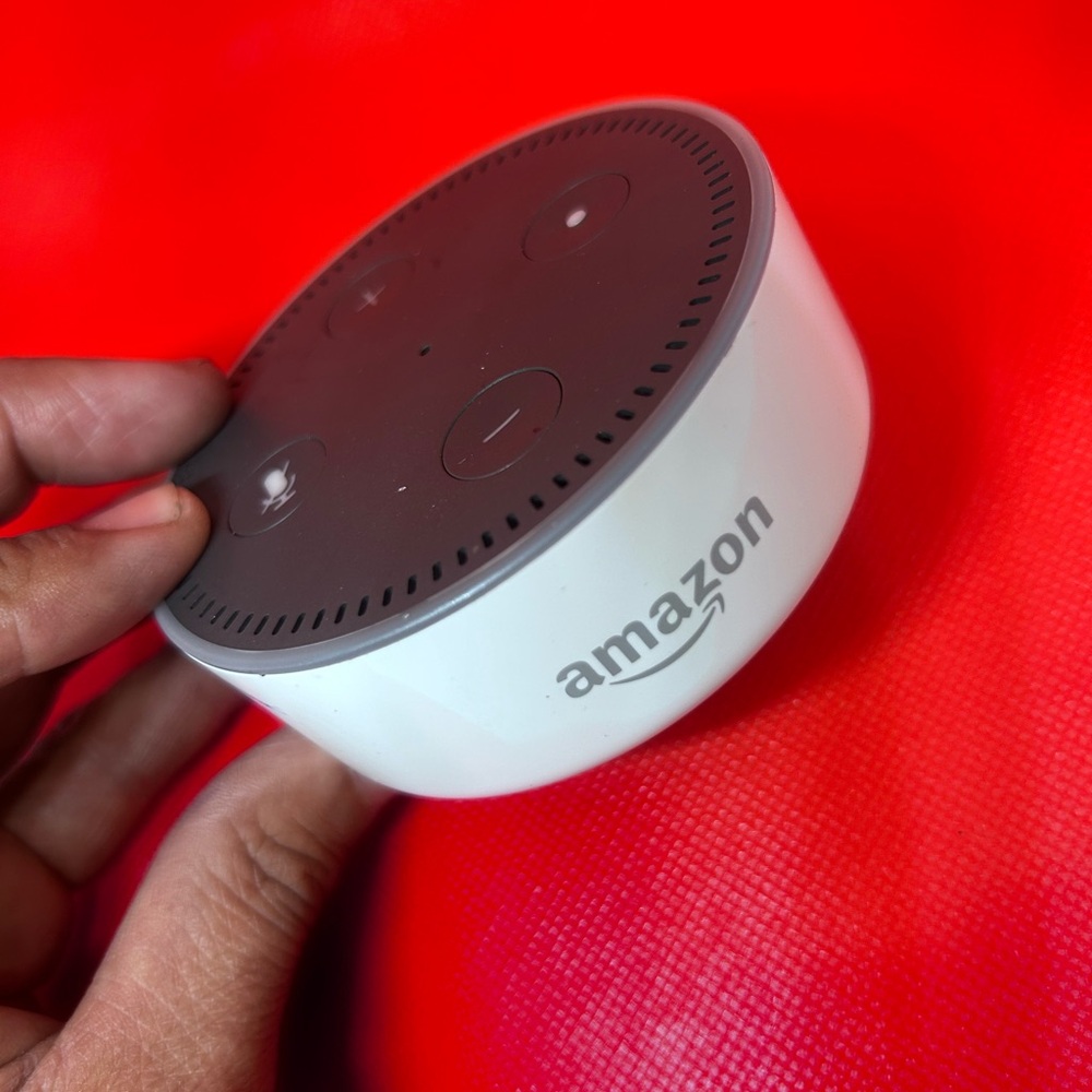 Amazon Echo Dot Smart Speaker - Black and White